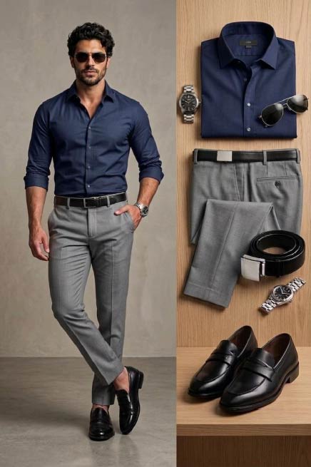 Modern Men's Suit 